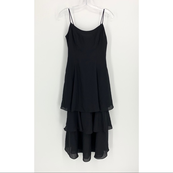Late Edition Dresses & Skirts - Late Edition Black Spaghetti Strap Dress
